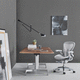 poltronas de escritório contemporânea / em material têxtil / em alumínio / em material plástico