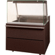 vitrina refrigerada tipo balcão / para loja / para restaurante / metálica