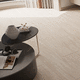 piso laminado em HDF / flutuante / efeito pedra / da linha residencial