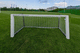 trave de futebol em alumínio / fixa / branca / com pintura eletrostática