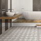 placas de revestimento em grés porcelanato / fosca / para ambiente interno / para banheiro