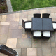 pavimento em arenito / para ambiente externo / de jardim / liso