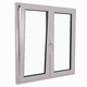 janela em vidro / em PVC / de abrir / fixa
