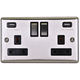 tomada elétrica / USB / para equipamento informático / múltipla
