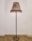 luminária de piso / metálica / em tecido / de estilo vitoriano