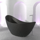 banheira oval / freestanding / para residência / em Pietraluce®