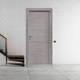 porta interna / em laminado / de abrir / contemporânea
