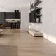 placas de revestimento em grés porcelanato / polida / lisa / para ambiente interno