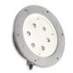 luminária técnica de embutir / de LED / redonda / IP68