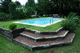 piscina pré-fabricada / para ambiente externo / enterrada / em poliéster