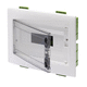 quadro elétrico de embutir / industrial / vazio / com porta transparente
