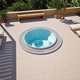 spa de embutir / redondo / de 4 lugares / de 5 lugares