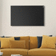 painel radiante elétrico / de teto / de parede / preto