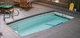 spa de natação de embutir / outros formatos / não especificado / da linha residencial