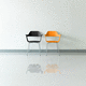 cadeira contemporânea / para ambiente interno / em polipropileno / de fibra de vidro