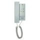 porteiro eletrônico de alumínio / branco / cinza / para apartamento
