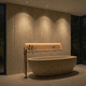 downlight de embutir / de embutir na parede / para parede / de LED