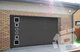 portão seccionado para garagem / automático