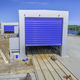 porta industrial para estaleiro naval / camarão / em tecido / resistente ao vento