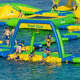 jogo inflável para piscina pública