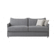 sofá-cama / contemporâneo / em tecido / com capa removível