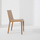 cadeira contemporânea / para ambiente interno / em carvalho / em madeira maciça