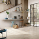 placas de revestimento em grés porcelanato / polida / para ambiente interno / para área externa