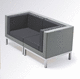 sofá modular / contemporâneo / multicores / em madeira