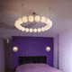 lustre contemporâneo / em vidro / em latão / da linha comercial