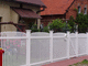 cerca para jardim / em PVC / clássica
