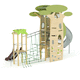 torre de escalada para ambiente externo