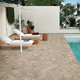 placas de revestimento em grés porcelanato / fosca / para ambiente externo / de jardim