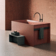 banheira freestanding / para residência / em resina acrílica / em Korakril™