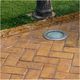 revestimento de piso em concreto estampado / para ambiente externo / para o setor terciário / texturizado