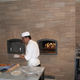 forno profissional / a lenha / elétrico / de embutir