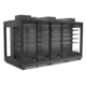 vitrina refrigerada vertical / para loja / metálica / com porta