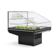 vitrina refrigerada de ilha / para loja / com iluminação