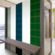 placas de revestimento em grés porcelanato / fosca / para ambiente interno / de parede