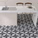 placas de revestimento em grés porcelanato / fosca / para ambiente interno / para cozinha