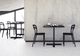 mesa contemporânea / em MDF / quadrada / para restaurante
