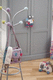 cabideiro de piso / contemporâneo / metálico / infantil