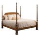 cama com dossel / de casal / clássica / com cabeceira