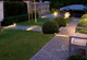 poste balizador de iluminação de jardim / contemporâneo / metálico / de LED