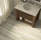 revestimento de piso vinílico / para ambiente interno / para sala de estar / para escritório