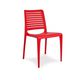 cadeira contemporânea / para ambiente interno / em polipropileno / empilhável