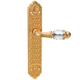 puxador para porta / metálico / em cristal Swarovski® / efeito clássico