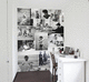 papel de parede contemporâneo / panorâmico / personalizável / efeito papel de parede