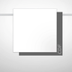 quadro magnético / branco / apagável / para escrever