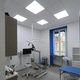 luminária técnica pendente / de embutir no teto / de LED / quadrada
