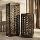 lanterna clássica / em chapa perfurada / de LED / geométrica